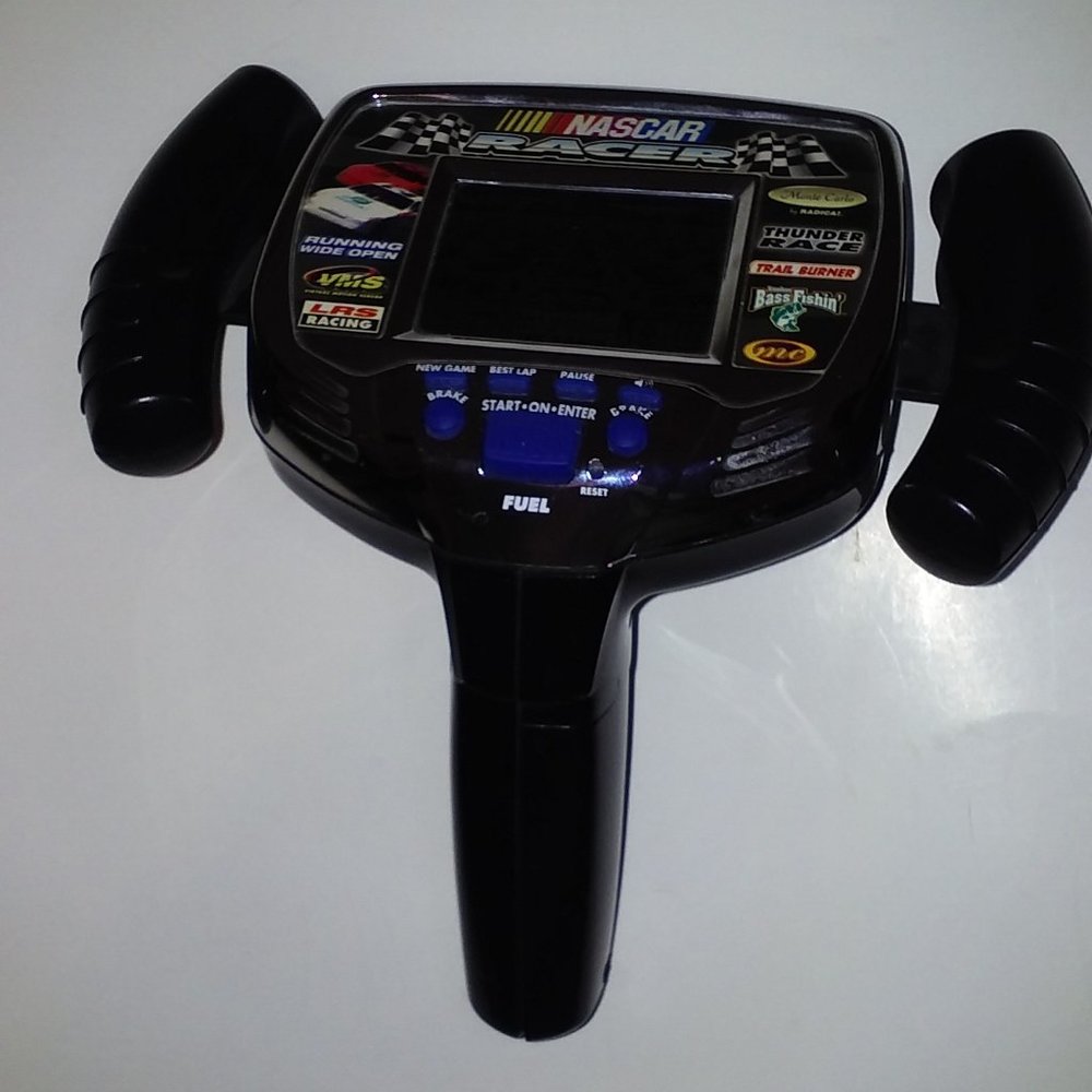 Nascar Racing Handheld Game LCD Monte Carlo 1998 Radica VINTAGE